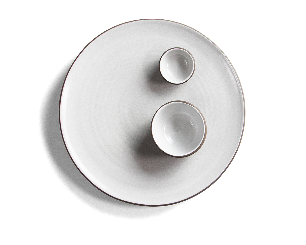 Round Serving Platter Set Jono Pandolfi Designs
